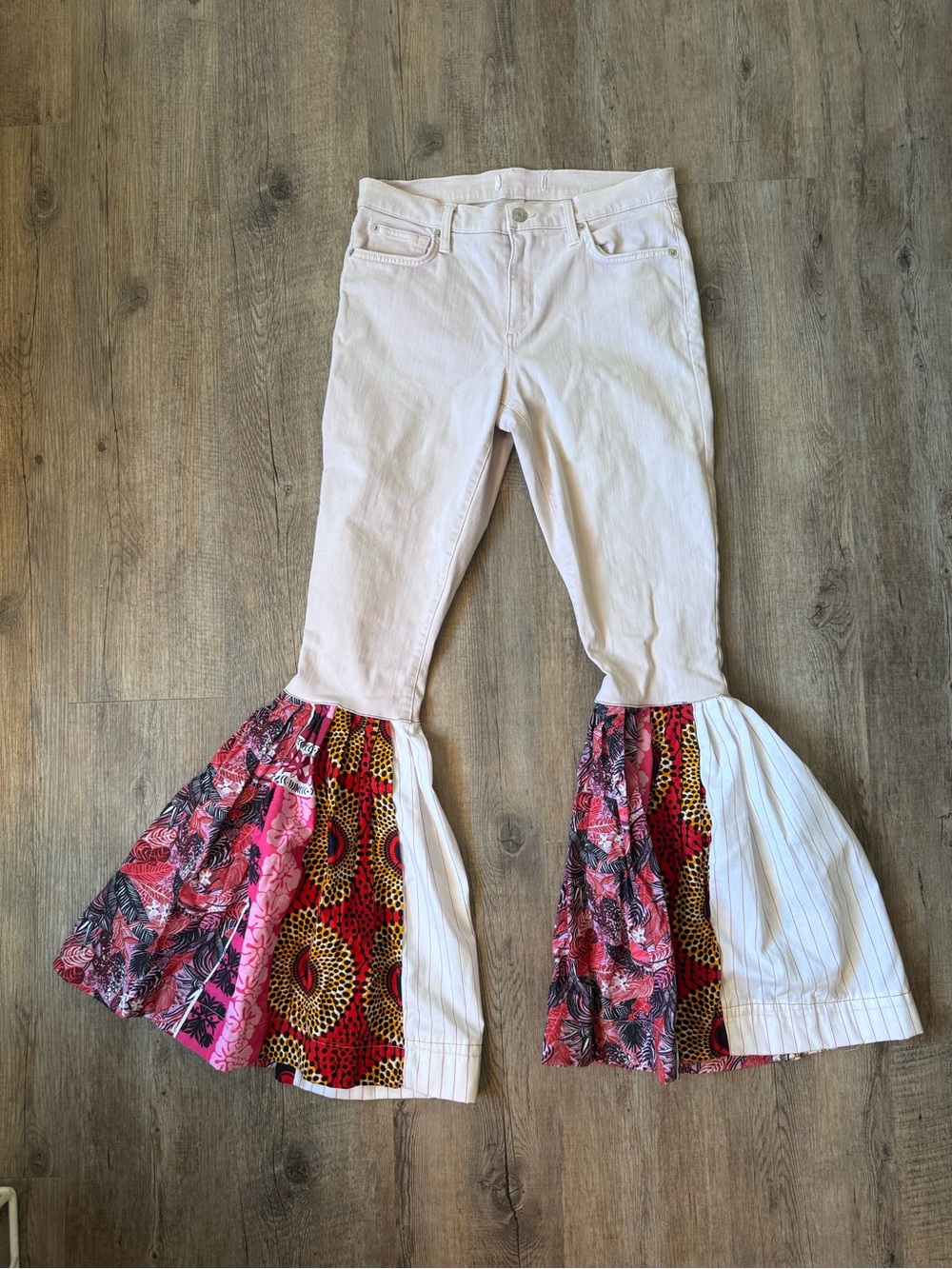 Vintage Gap upcycled flare jeans